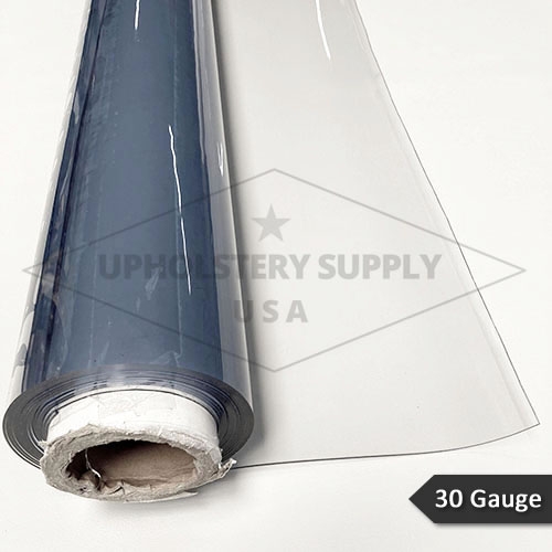 Clear Vinyl Plastic - 30 Gauge