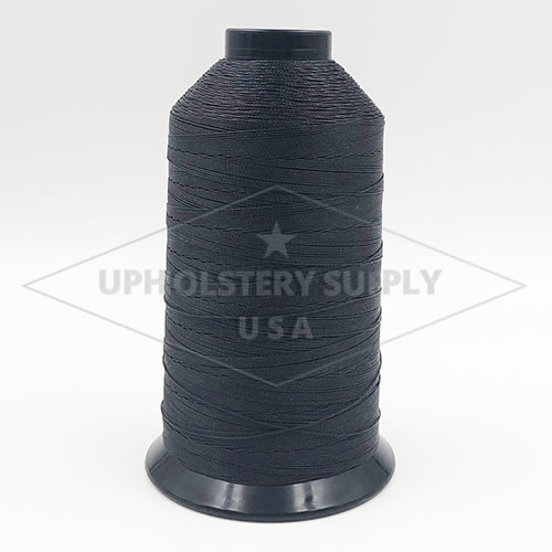 Dark Grey Bonded Nylon Upholstery Thread Size 138, Tex 135, 16 Oz. 3000  Yards