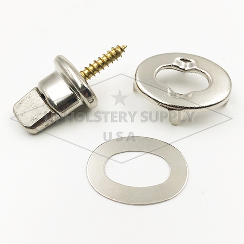 Common Sense Turnbuckle Fastener Fabric to Hard Surface 1 Screw Double Neck Kits Upholstery