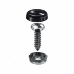 Pop On Screw Covers & Bases (#6 Screw Size)