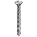 #8 Phillips Oval Head Tapping Screws (Chrome Finish)