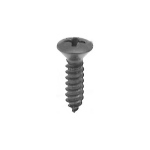 #10 Phillips Oval Head Tapping Screws (Black Oxide Finish)