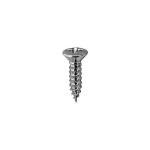 #6 Phillips Oval Head Tapping Screws (Chrome Finish)