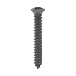 #8 Phillips Oval Head Tapping Screws (Black Oxide Finish)