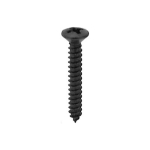 #6 Phillips Oval Head Tapping Screws (Black Oxide Finish)
