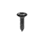 #8 Phillips Oval Head SEMS Tapping Screws With Flush Washer