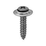 #10 Phillips Oval Head SEMS Tapping Screws With Countersunk Washer