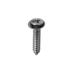 #8 Phillips Oval Head SEMS Tapping Screws With Flush Washer