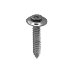 #8 Phillips Oval Head SEMS Tapping Screws With Countersunk Washer