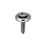 #10 Phillips Oval Head SEMS Tapping Screws With Countersunk Washer