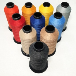 Aqualon UVR Size 138 (Tex-135) Bonded Polyester Thread 8-oz Spools