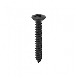 #6 Phillips Oval Head Tapping Screws (Black Oxide Finish)