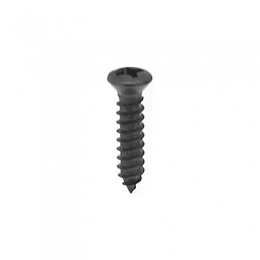 #8 Phillips Oval Head Tapping Screws (Black Oxide Finish)